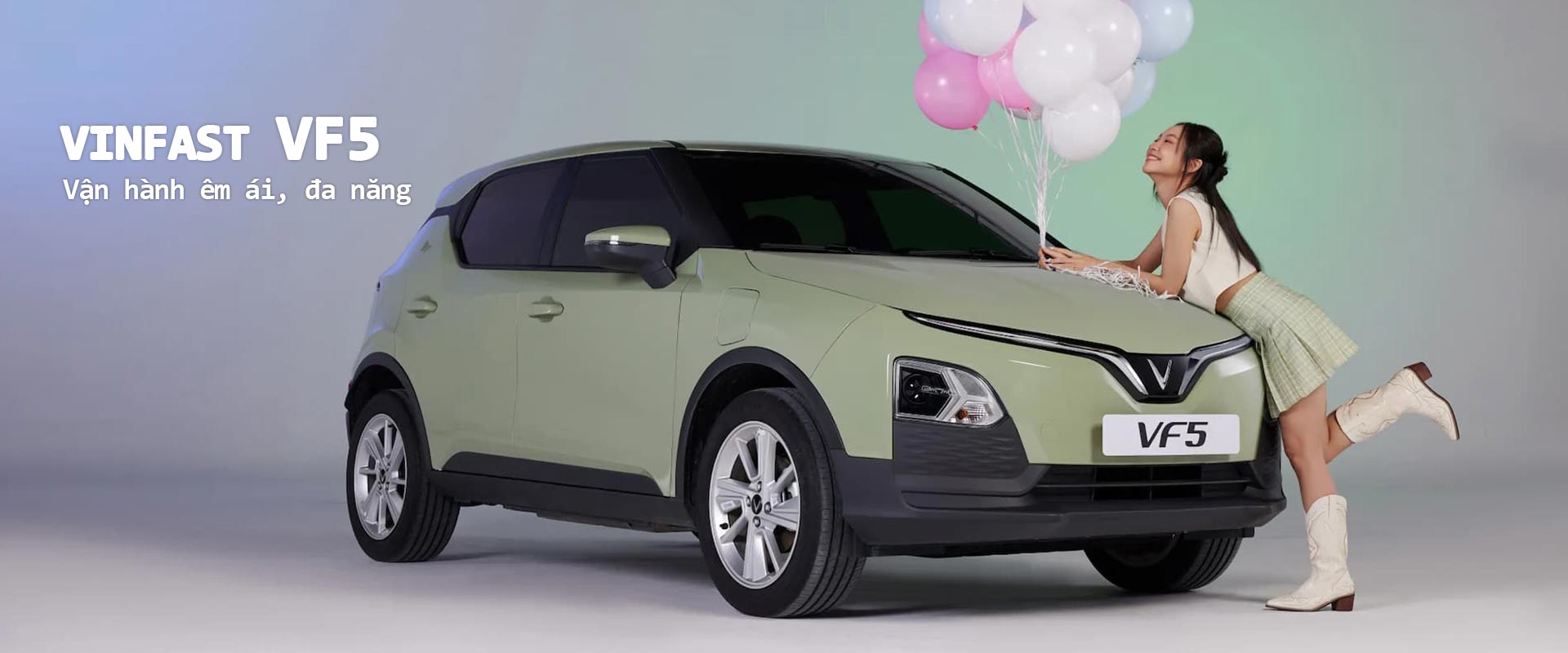 VINFAST AN SƯƠNG - SÀI GÒN - Slider VF5